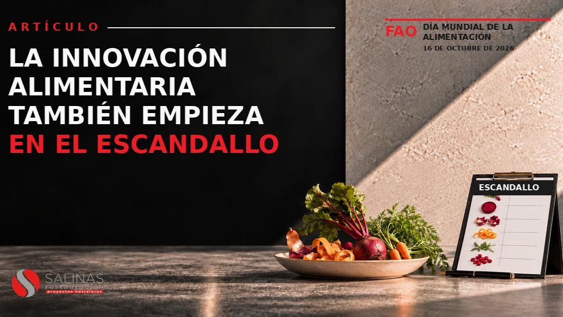 La innovación alimentaria también empieza en el escandallo